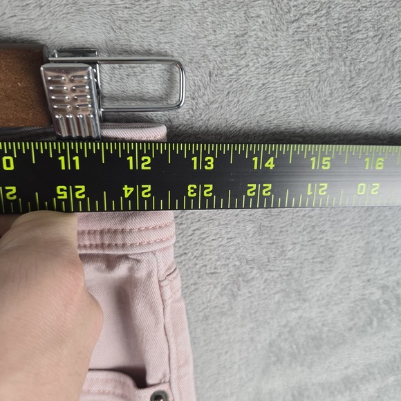 Levis 726 Womens Jeans Pink Size 25 Flare Denim Stretch Cotton Blend - Picture 7 of 9